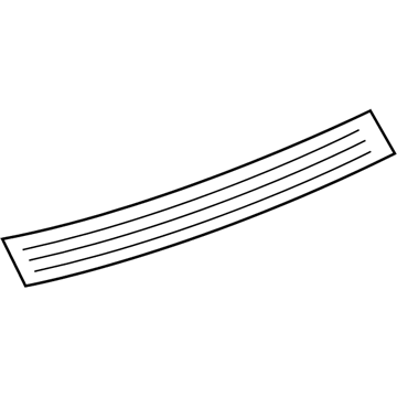 Jeep 57010131AB STEP PAD Rear Bumper