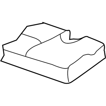 Dodge 1LN081K7AA COVER Rear Seat Cushion 60%