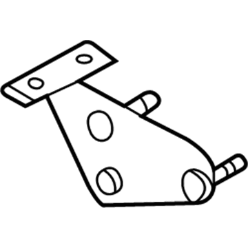 Dodge 55077202AB BRACKET Bumper Inner