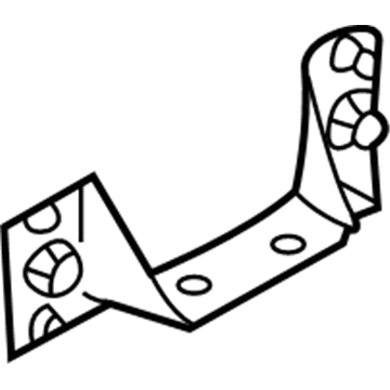 Dodge 55076528 BRACKET Front Bumper