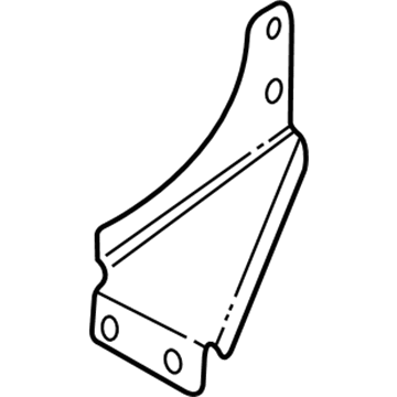 Dodge 55255026AC BRACKET Bumper to Frame Rail Outer