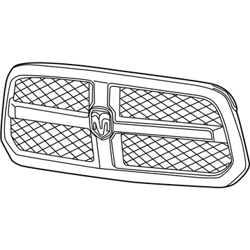 2020 Ram 1500 Grille - 5QX141CLAA