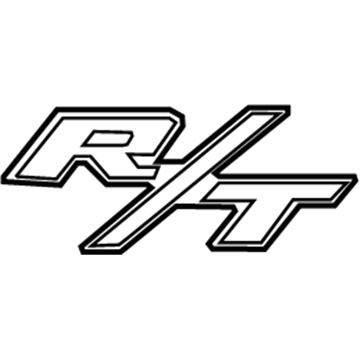Ram 68140151AA NAMEPLATE Grille R/T