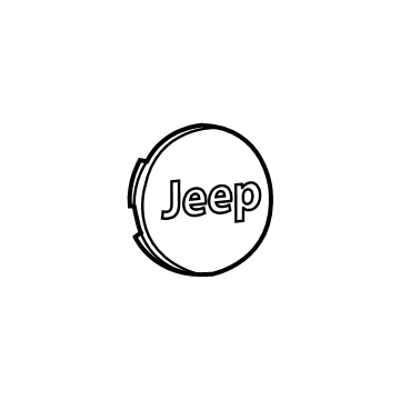 Jeep 1LB77LS1AC CAP Wheel Center