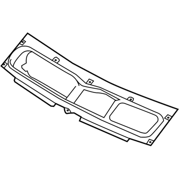 Ram 1ZQ12JXWAA BEZEL Dome Lamp
