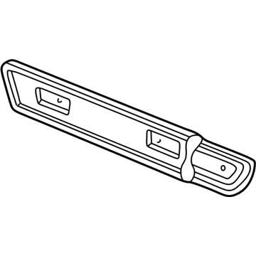 Dodge 5DH20MB7 BOLSTER, Door Trim Panel