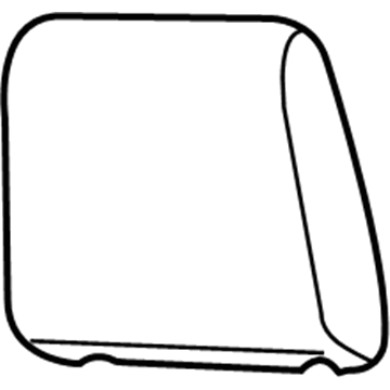 Jeep 1TX67XDVAA HEADREST Front