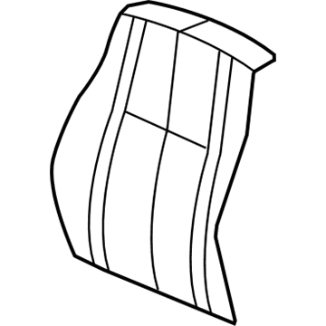 Jeep 1RX28DK2AA COVER Front Seat Back