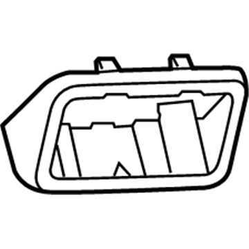 Ram 1ZR48LA6AA BEZEL Dome Lamp