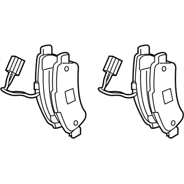 2015 Ram ProMaster 3500 Brake Pad - 68230095AB