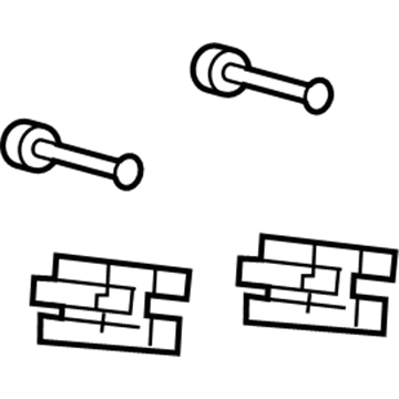 Ram 68095417AA SPRING KIT Brake Shoe Hold Down
