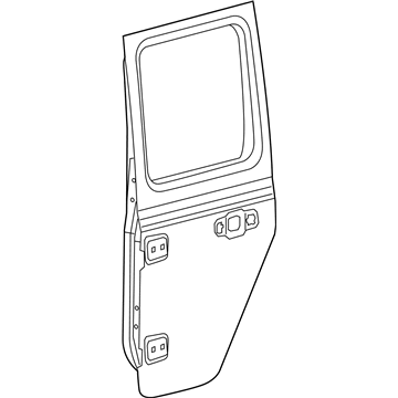 Jeep 68281908AF DOOR Rear