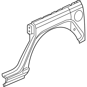 Jeep 68302716AC PANEL Quarter