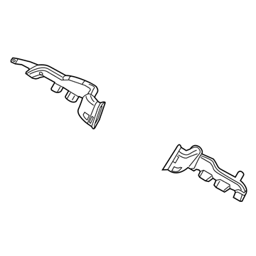 Chrysler 68227709AA DUCT Floor