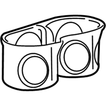 Chrysler 68312236AC LINER Cup Holder
