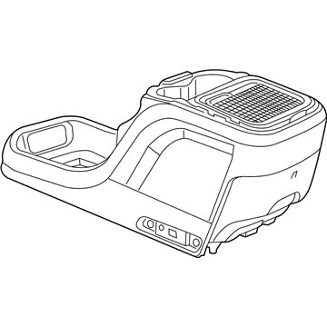 Mopar 5RJ901D2AI Console Floor
