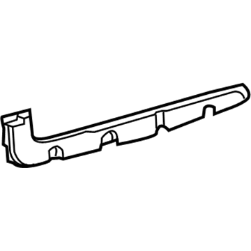 Mopar 55079222AH Bracket Rear Bumper
