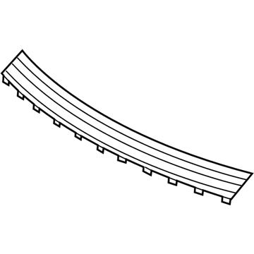 Mopar 68078321AA Step Pad Rear Fascia