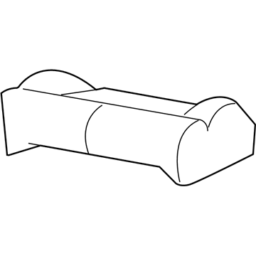 Jeep 6CG27JRRAB COVER Front Seat Cushion