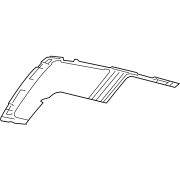 Dodge 1AH32DW1AA TRIM LACE Sunroof