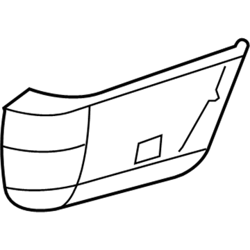 Dodge 5JR38CDMAC FASCIA Rear