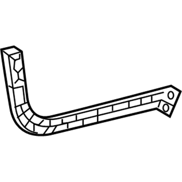 Mopar 68024340AE Bracket Fascia Support