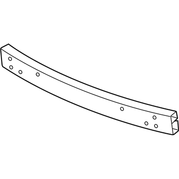 Dodge 68020711AA REINFORCEMENT Rear Bumper