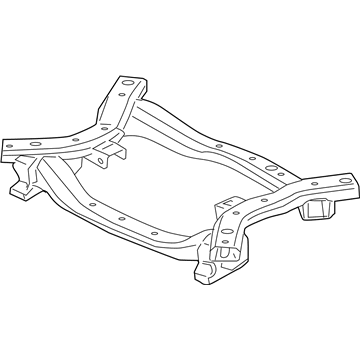 Dodge 68204541AB CROSSMEMBER Front Suspension