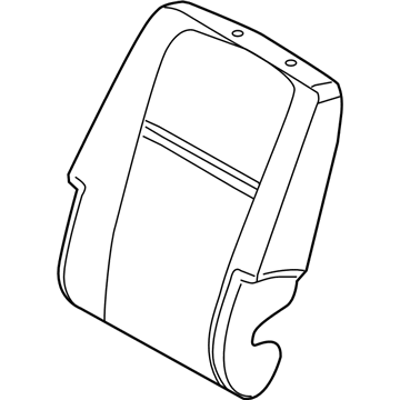 Dodge 1UM34DX9AA COVER Front Seat Back