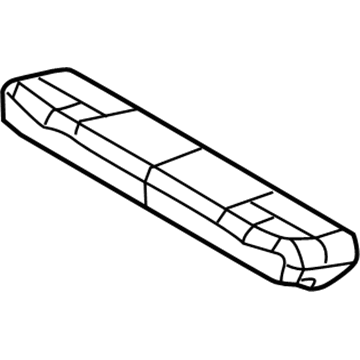 Dodge 1UM05DX9AA COVER Cushion Bolster