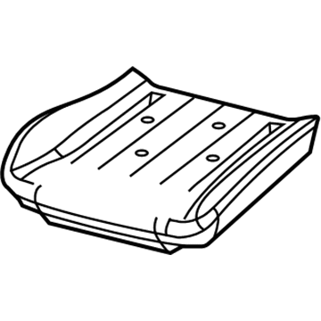 Chrysler 1FQ241D1AA COVER Front Seat Cushion