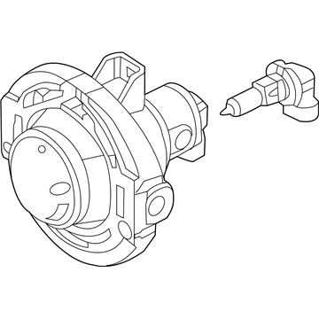Jeep 68273053AC LAMP Front Fog