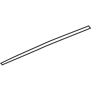 Mopar 68257472AC Molding Day Light Opening Rear Door