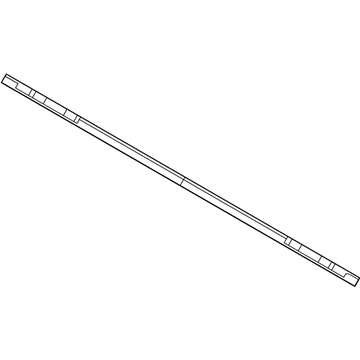 Ram 68166526AC SLIDER Window Glass