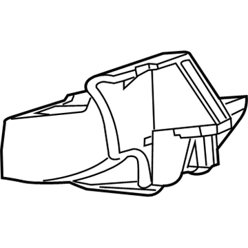 Mopar 68163985AB Bracket Shroud