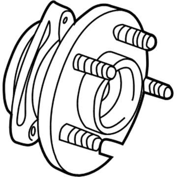 Jeep Wheel Hub - 52098679AB