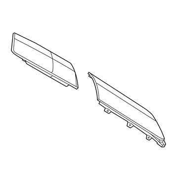 Chrysler 68231388AA Sunroof Glass