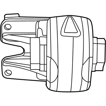 Ram Engine Mount - 68043231AA