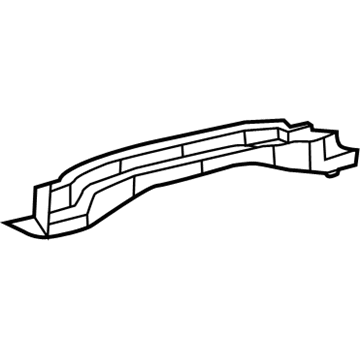 Mopar 68038966AB Panel Deck Opening Lower, Rear