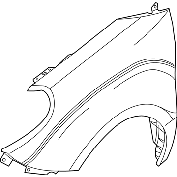 Ram 68259335AA PANEL Fender