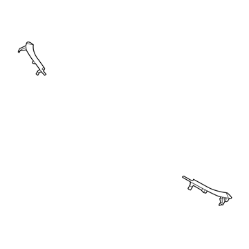 Ram 68340904AA BRACKET KIT Hider Panel Contains Right & Left