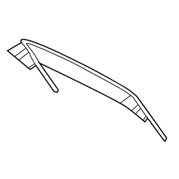 Dodge 68346651AA DEFLECTOR Sunroof Wind
