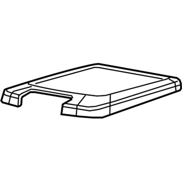 Ram 5NJ79LA8AA LID Armrest Bin