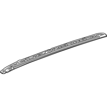 Jeep 5UR19RXFAC RAIL Luggage Rack Side