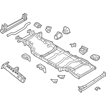 Jeep 68210924AC FRAME Chassis