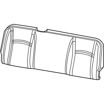 Ram 6NU18BD3AB COVER Rear Seat Back