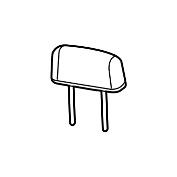 Ram 6CN031X8AB HEADREST Second Row