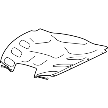 Dodge 68199796AB SILENCER Hood