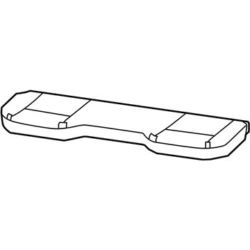 Ram 5NA35LU7AA COVER Rear Seat Cushion