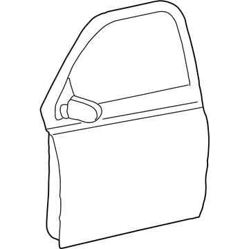Dodge 55276054AB DOOR Front
